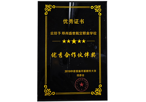 优秀合作伙伴奖