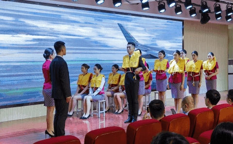 河南空乘专业有实训吗？